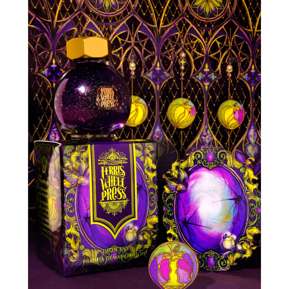 Ferris Wheel Press Fountain Pen Ink Ferritales Poison Envy 20ml - Cafe Supply