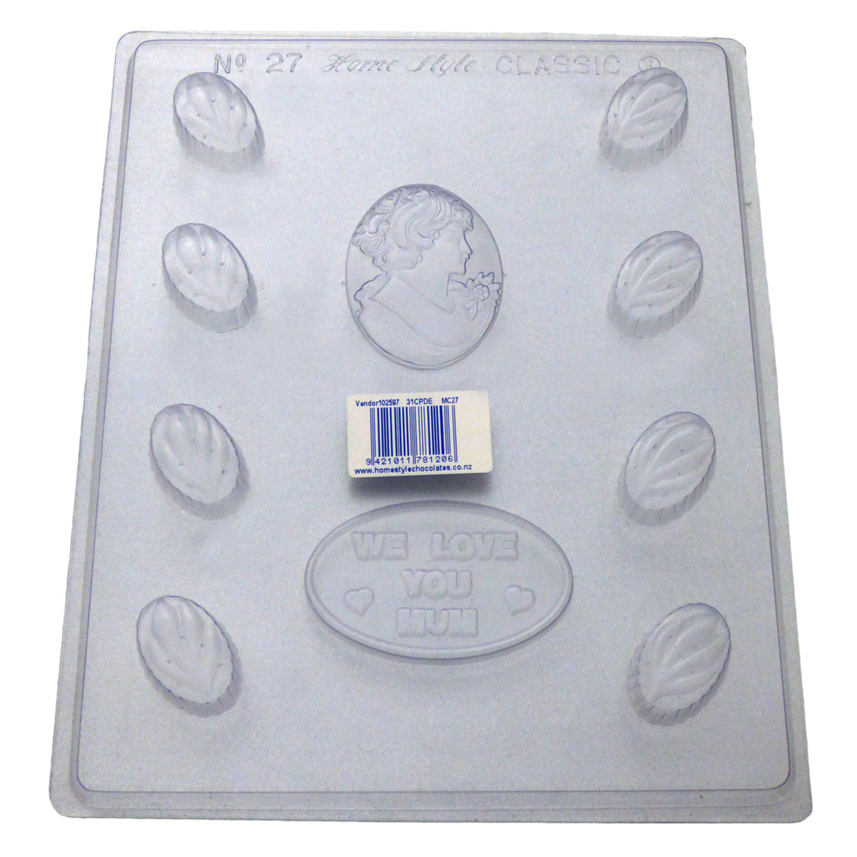 We Love Mum Mould (0.6mm) - Cafe Supply