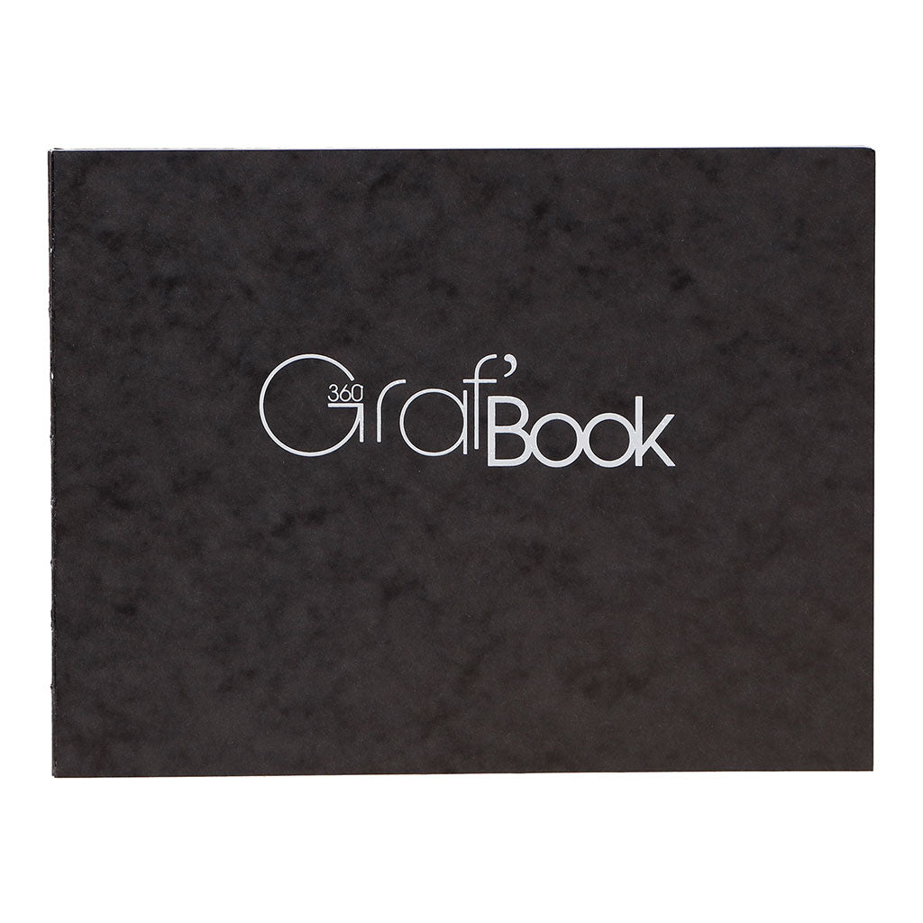 GrafBOOK 360 Notebook 19x25cm Black - Cafe Supply