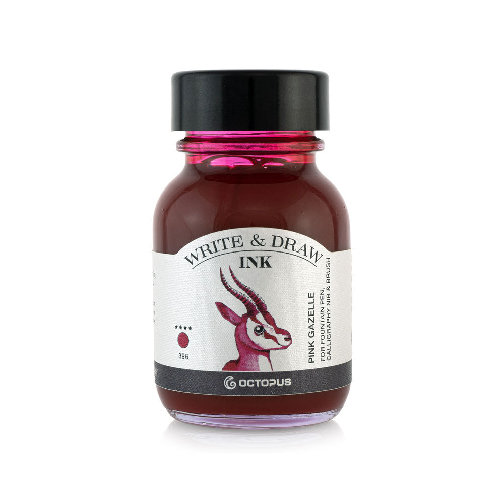 Octopus Fluids Write and Draw Ink 396 Pink Gazelle 50ml - Cafe Supply