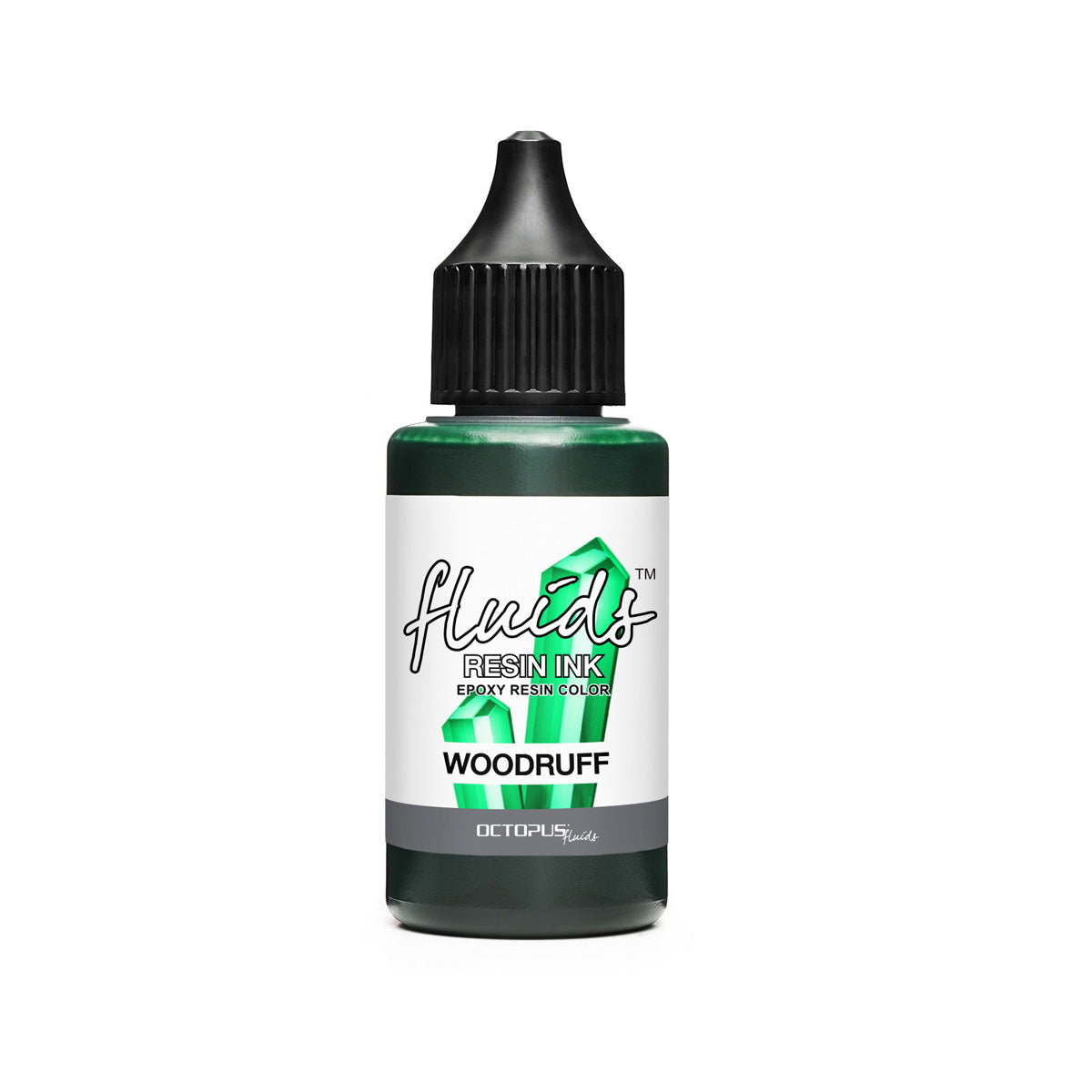 Octopus Fluids Resin Ink Woodruff Green 30ml - Cafe Supply
