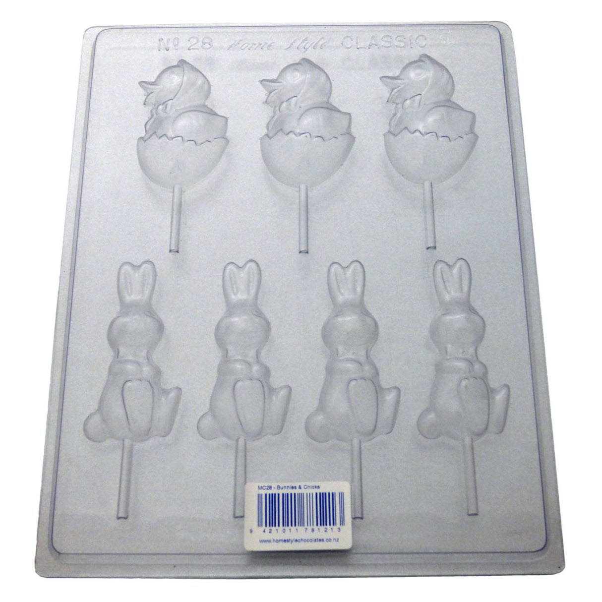 Bunnies & Chicks Mould (0.6mm) - Cafe Supply