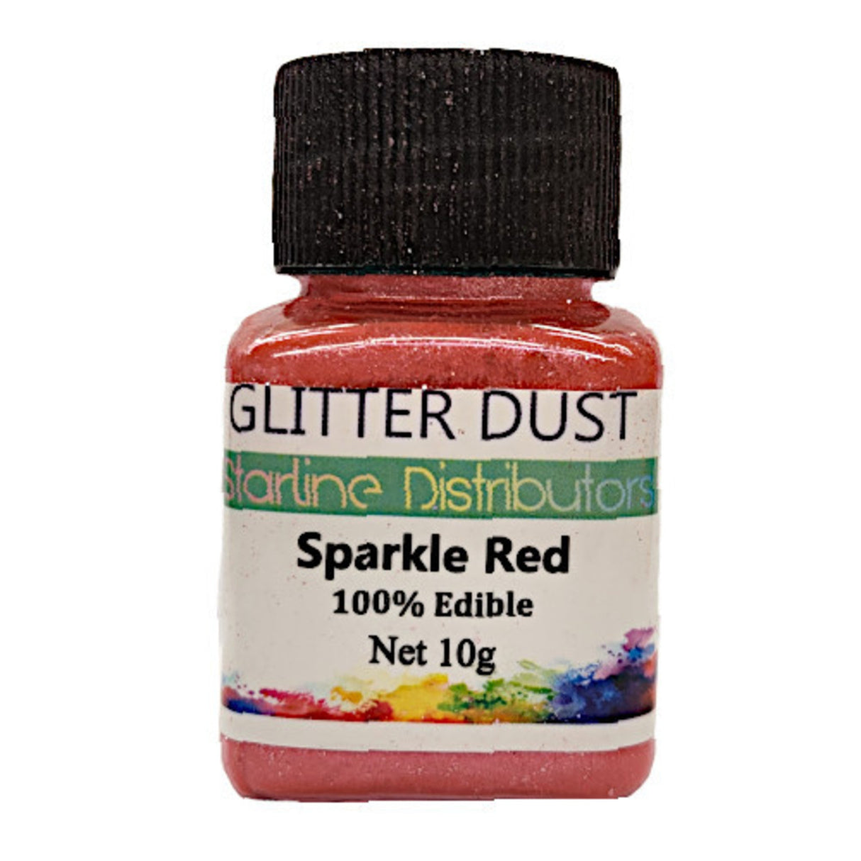 Glitter Dust - Sparkle Red 10gm (100% Edible) - Cafe Supply
