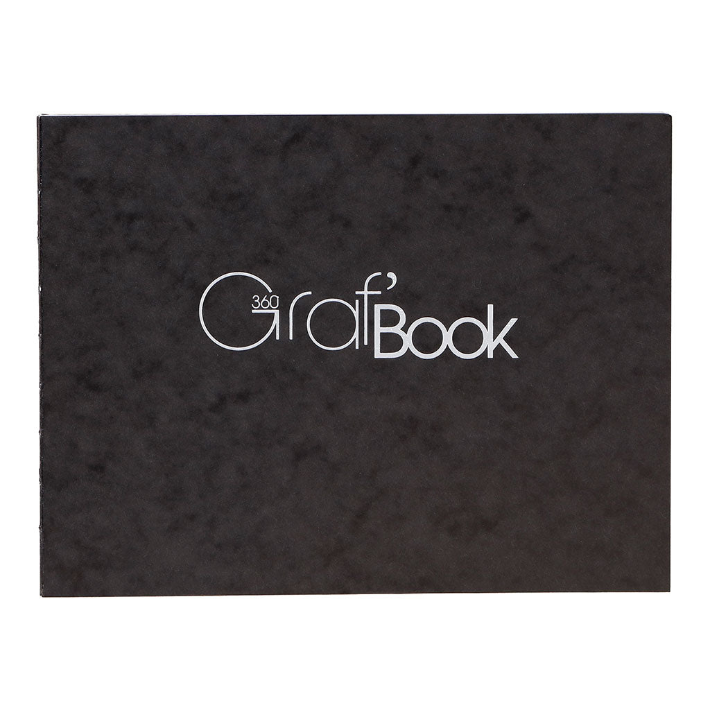 GrafBOOK 360 Notebook 15x21cm Black - Cafe Supply