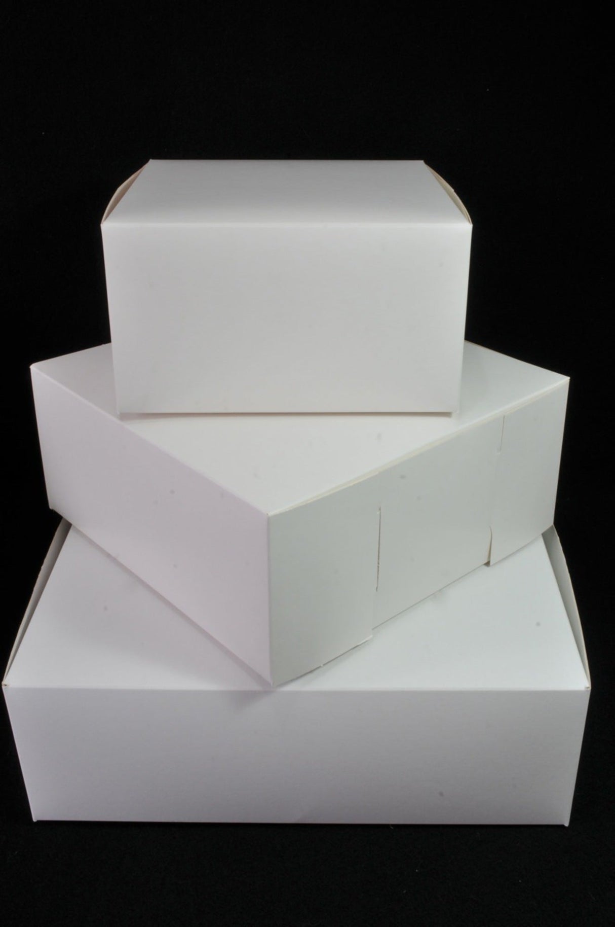 Cake boxes 8 x 8 x 4 inch, 203 x 203 x 102mm, Bundles of 100 - Cafe Supply