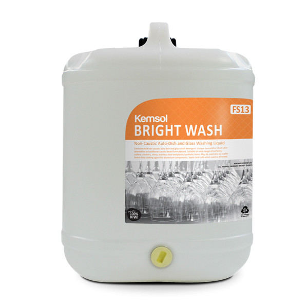 Kemsol Bright Wash Dishwash Detergent20L - Cafe Supply