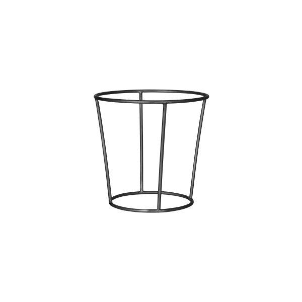 Chef Inox Round Riser Stainless Steel 150x200x190mm Matt Black - Cafe Supply