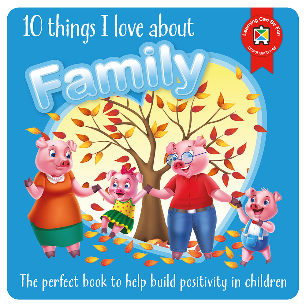 LCBF 10 Things I Love About Family Board Book - Cafe Supply