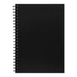 Icon Spiral Notebook A4 Hard Cover Black 200 pg - Cafe Supply