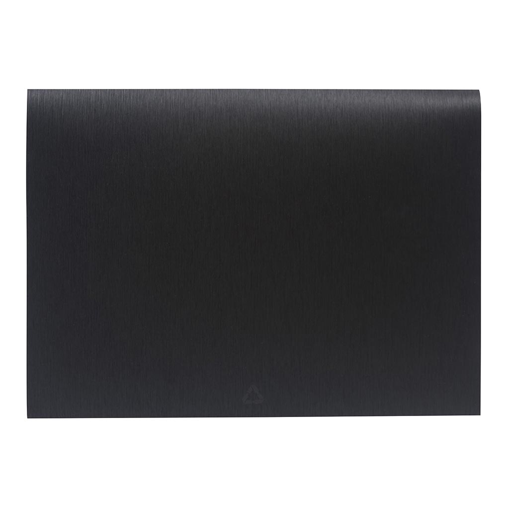 OSC Eco Document Wallet A4 Domed Closure Black - Cafe Supply