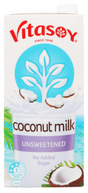 Vitasoy Unsweetened Coconut Milk 1l - Cafe Supply