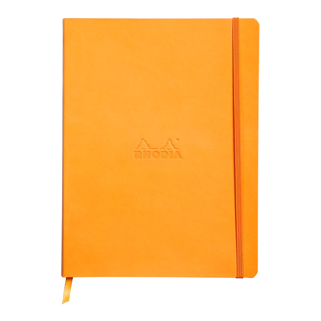 Rhodiarama Softcover Notebook B5 Dotted Orange - Cafe Supply
