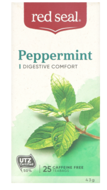 Red Seal Peppermint Tea Bags 25pk - Cafe Supply