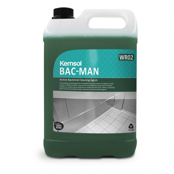 Kemsol Bac-Man Cleaning Agent 5L - Cafe Supply
