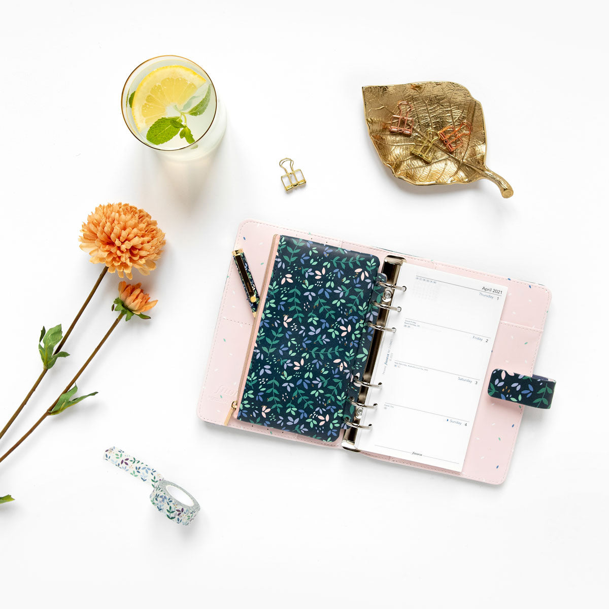 Filofax Organiser Garden Personal Dusk - Cafe Supply