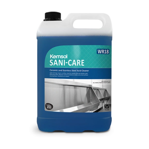 Kemsol Sani-Care Ceramic Cleaner 5L DG8 - Cafe Supply