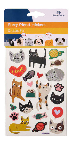Homeliving Cats/Dogs Sticker Pack - Cafe Supply