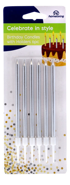 Homeliving Candles Silver & Gold - Cafe Supply