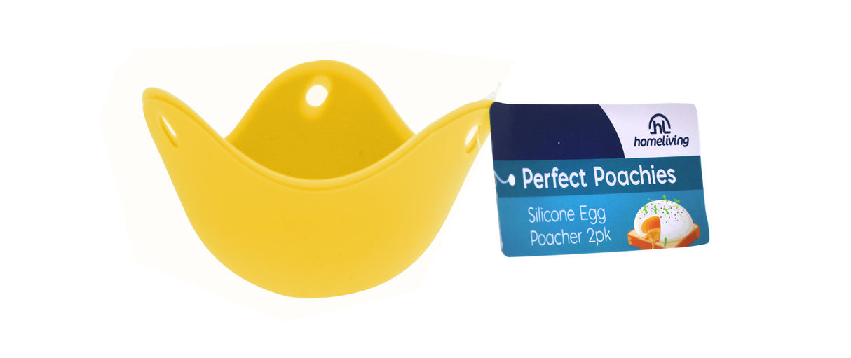 Homeliving Silicone Egg Poacher - 2 pack - Cafe Supply