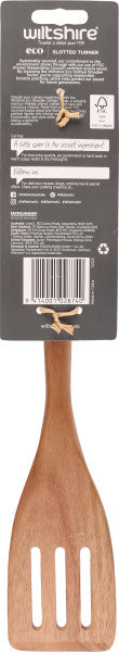 Wiltshire Eco Wooden Slotted Turner - Cafe Supply