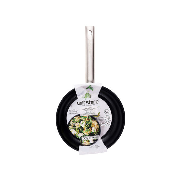 Wiltshire Easycook Ceramic Fusion Frypan 20cm - Pine - Cafe Supply
