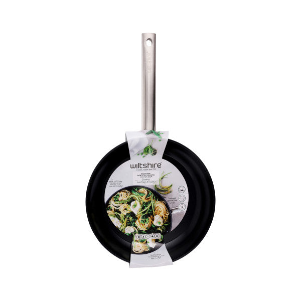 Wiltshire Easycook Ceramic Fusion Frypan 26cm - Pine - Cafe Supply