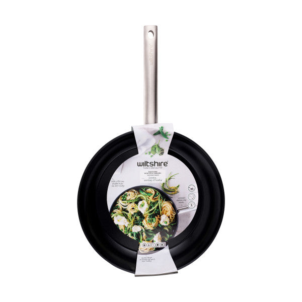 Wiltshire Easycook Ceramic Fusion Frypan 30cm - Pine - Cafe Supply