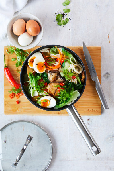 Wiltshire Easycook Ceramic Fusion Saucepan 20cm - Pine - Cafe Supply