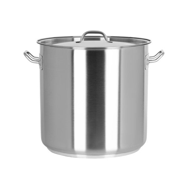 Chef Inox Elite Stockpot with Lid 360x360mm / 36.50Lt - Cafe Supply