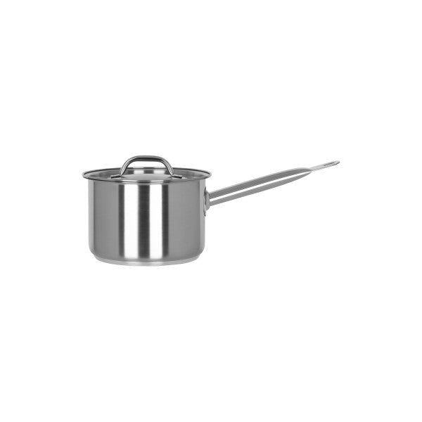 Chef Inox Elite Saucepan with Lid 160x110mm / 2.2Lt - Cafe Supply