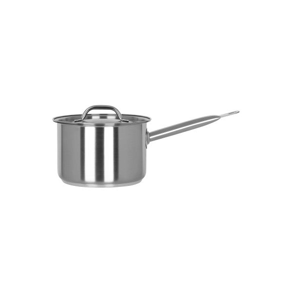 Chef Inox Elite Saucepan with Lid 180x120mm / 3.0Lt - Cafe Supply