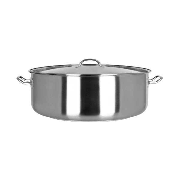Chef Inox Elite Casserole with Lid 450x160mm / 25Lt - Cafe Supply