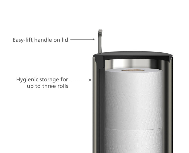 Joseph Joseph Luxe Toilet Roll Holder - Cafe Supply