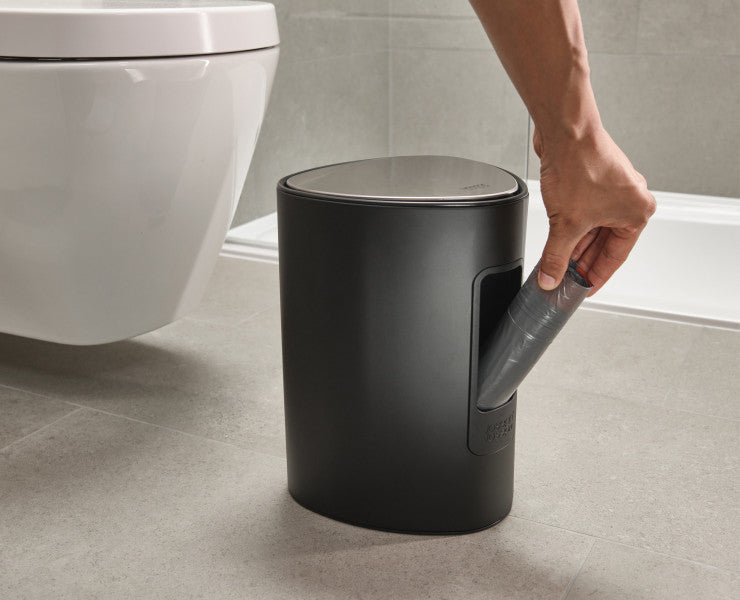 Joseph Joseph Easystore 5L Pedal Bin Matte - Black - Cafe Supply