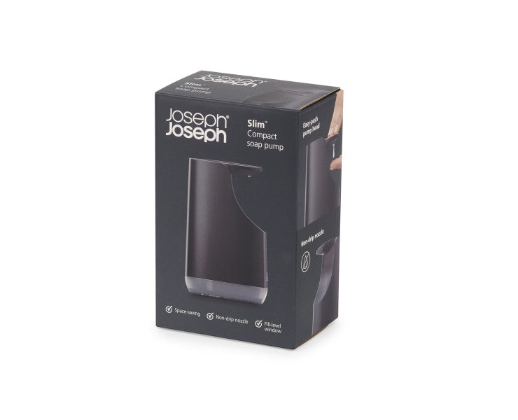 Joseph Joseph Slim Soap Pump - Black - Cafe Supply