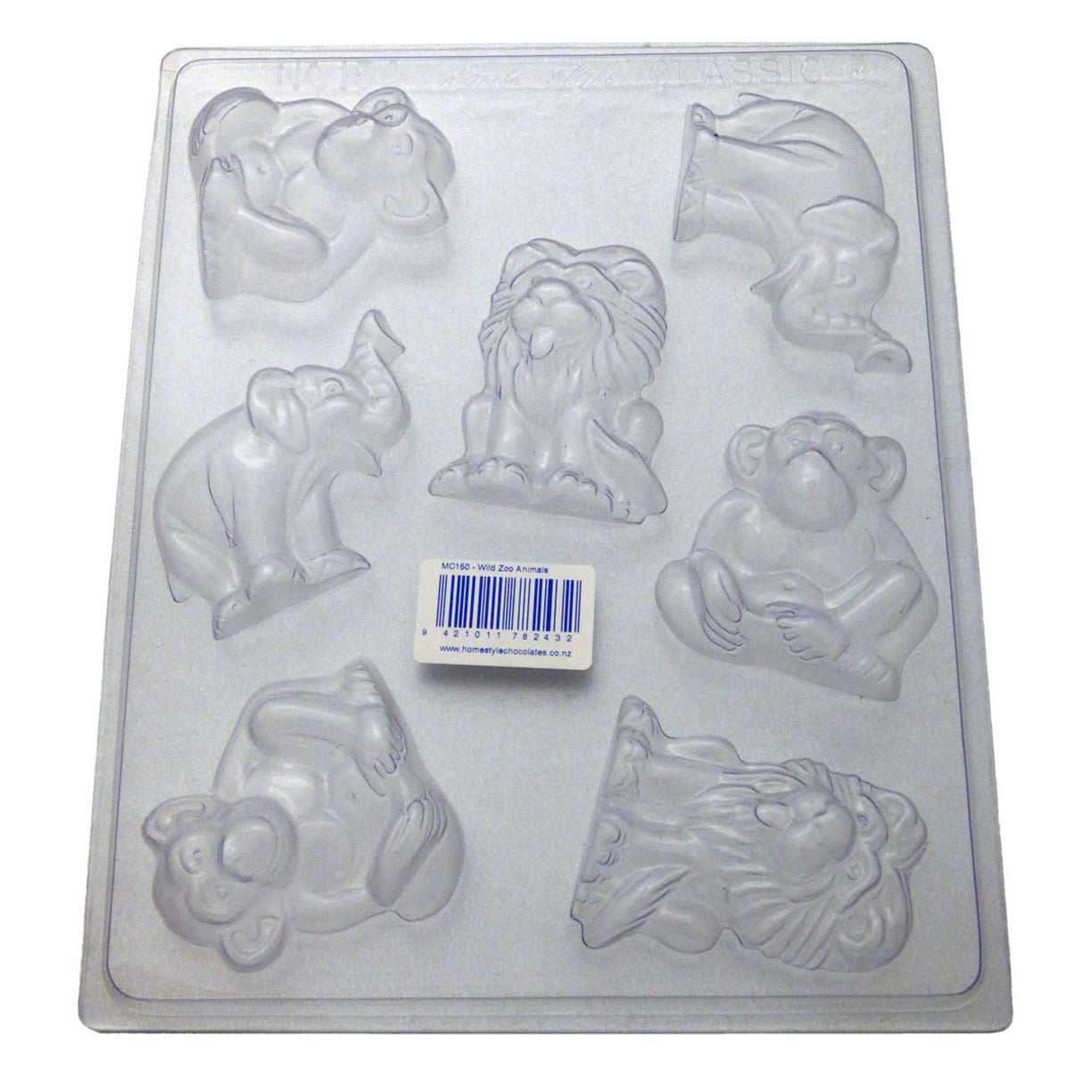 Zoo Animals Mould 0.6mm - Cafe Supply