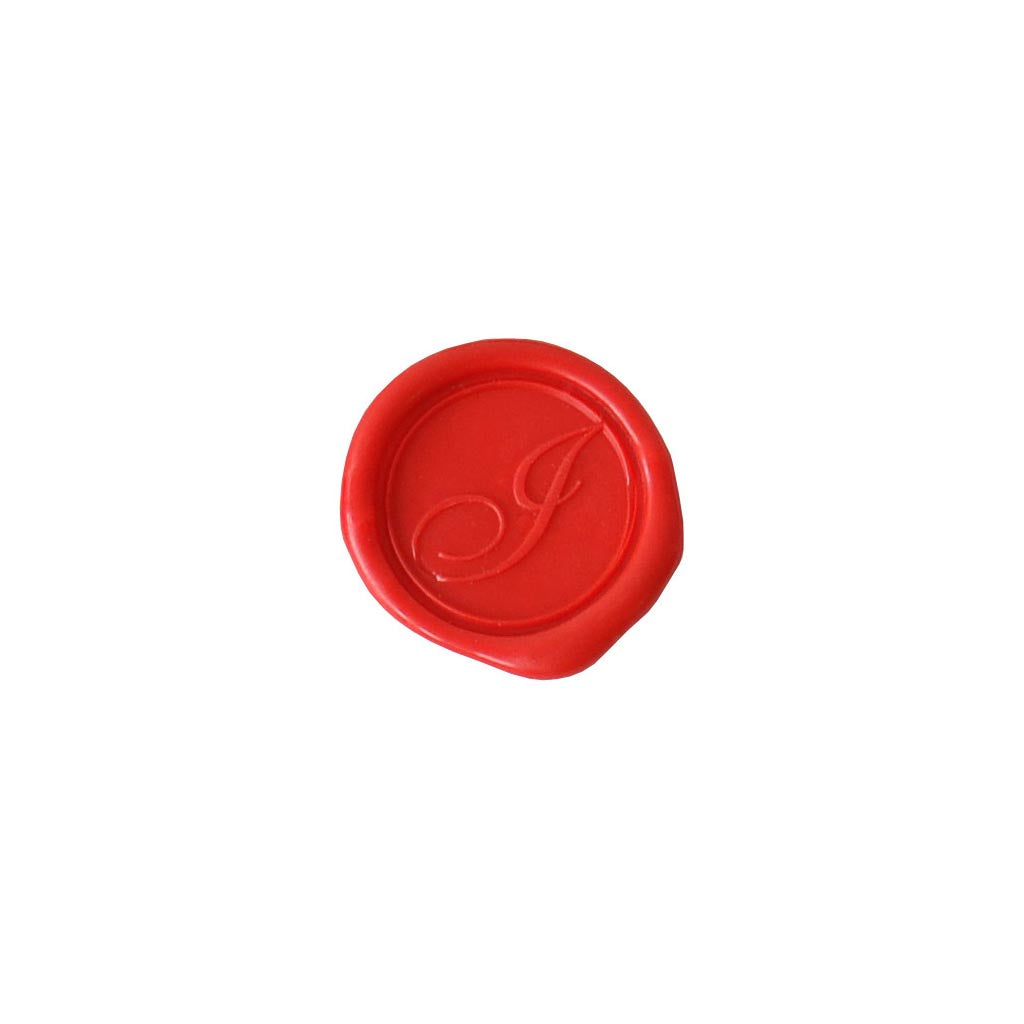 Herbin Wooden Handle Round Seal Copperplate I - Cafe Supply