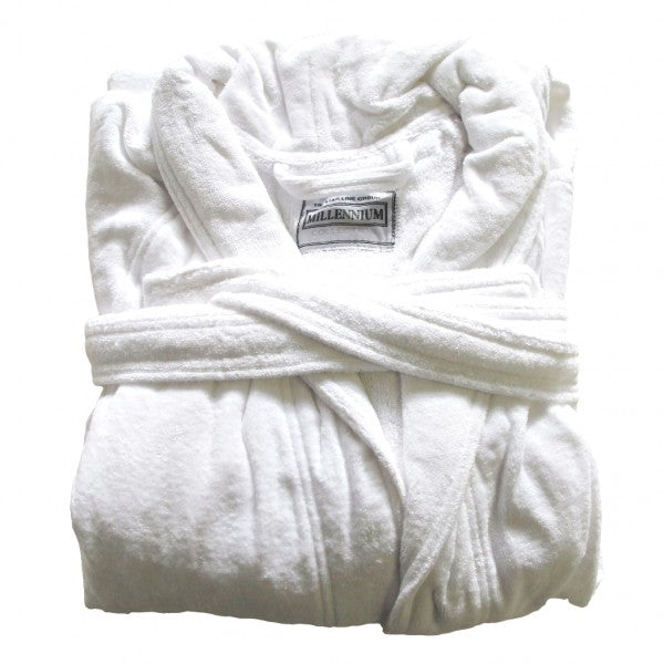 Millennium 100% Cotton Velour Bathrobe - Cafe Supply
