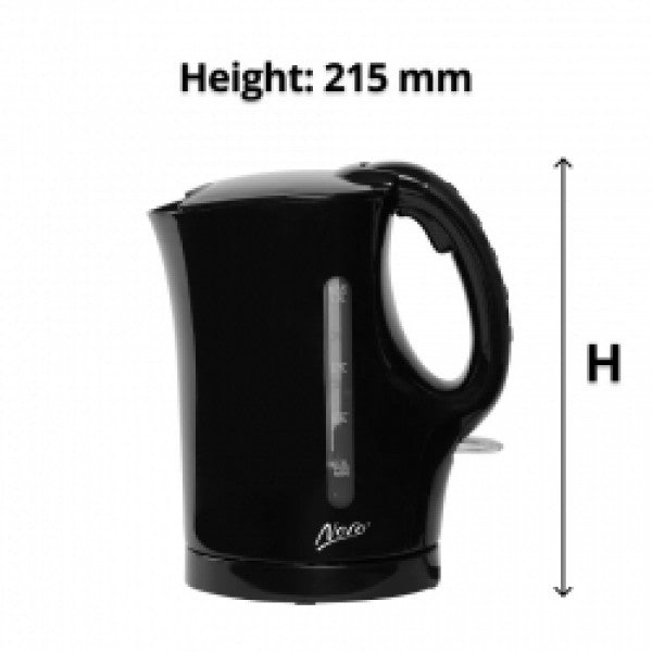 Nero Express Black 1L Cordless Kettle - Cafe Supply