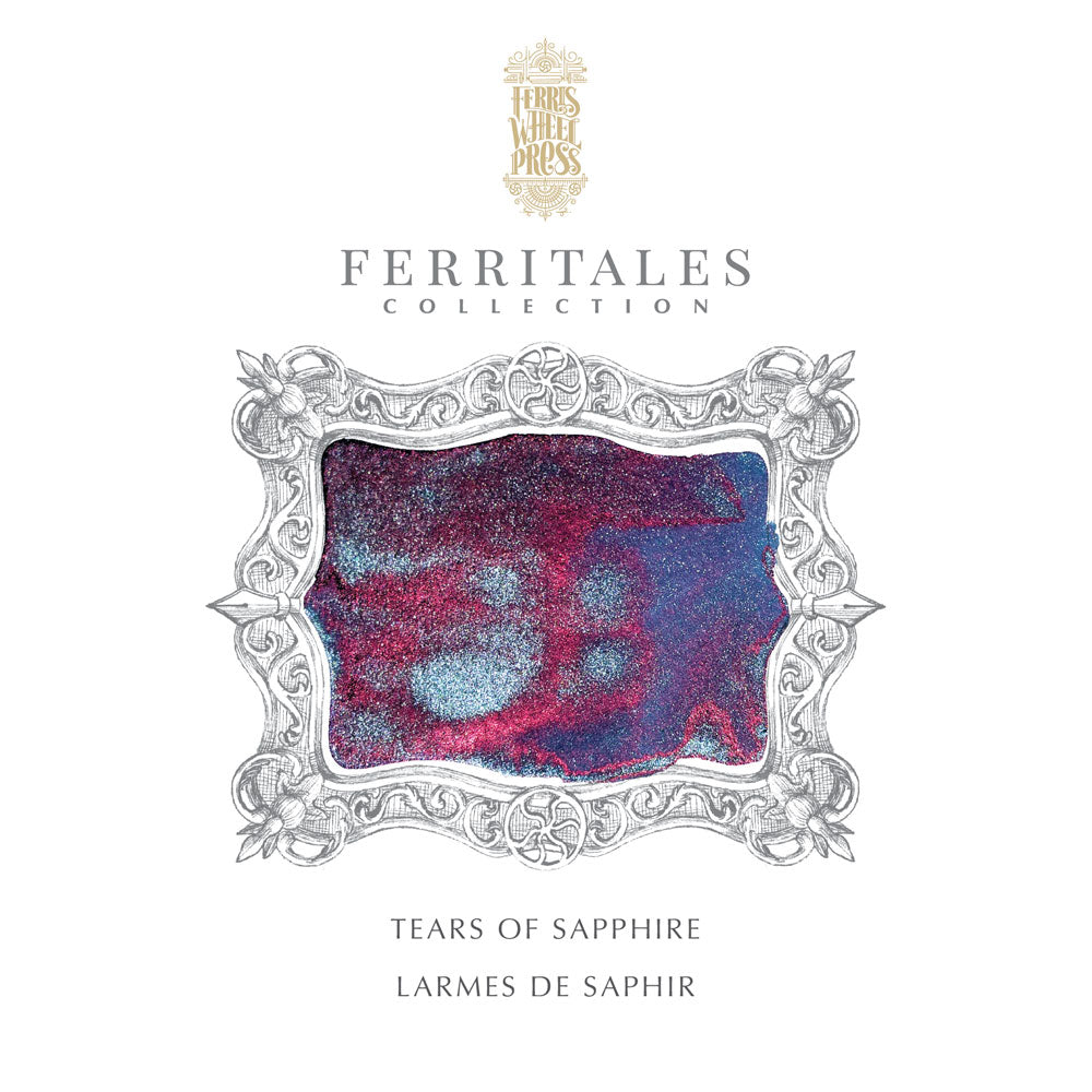Ferris Wheel Press Fountain Pen Ink Ferritales Tears of Sapphire 20ml - Cafe Supply