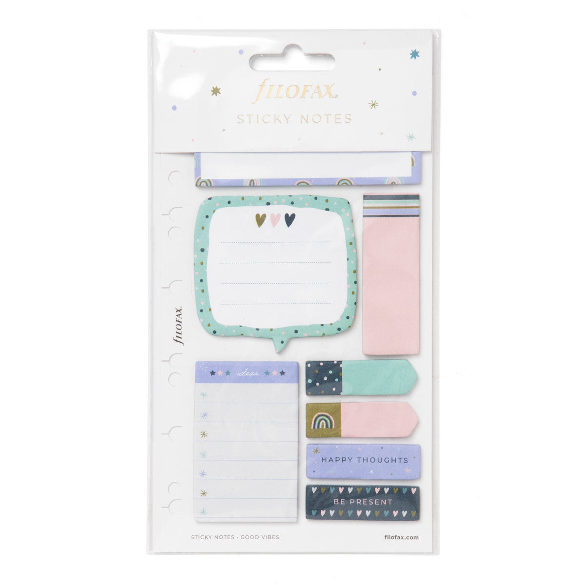 Filofax Good Vibes Sticky Notes - Cafe Supply