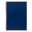 Icon Spiral Notebook A4 Hard Cover Blue 200 pg - Cafe Supply