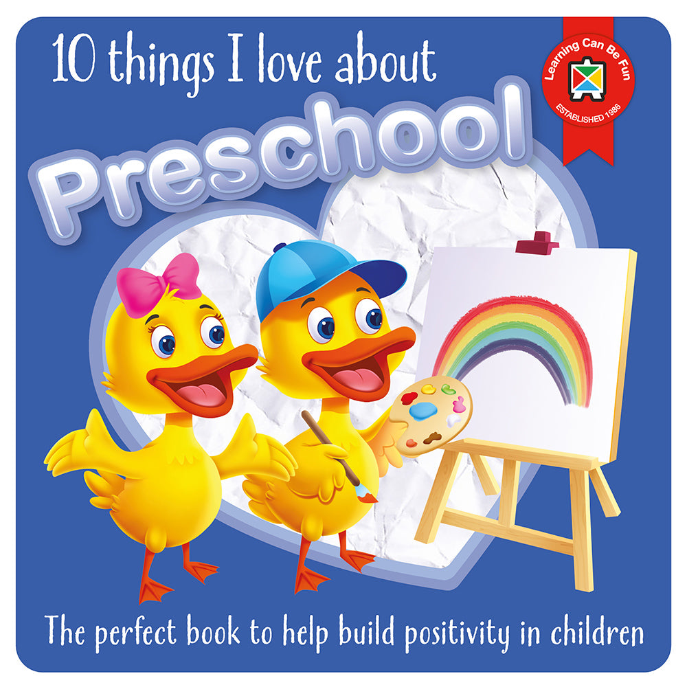LCBF 10 Things I Love About Preschool Board Book - Cafe Supply