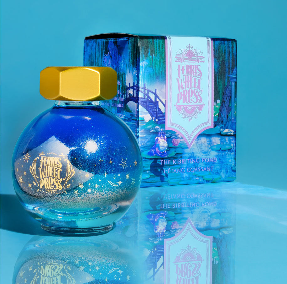 Ferris Wheel Press Fountain Pen Ink Ferritales The Ribbiting Pond 20ml - Cafe Supply