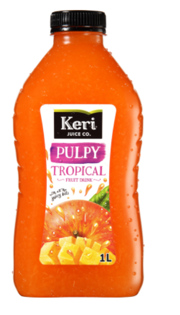 Keri Pulpy Tropical Fruit Drink 1l - Cafe Supply