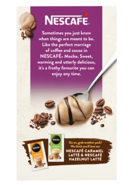 Nescafe Mocha Coffee Sachets 10pk - Cafe Supply