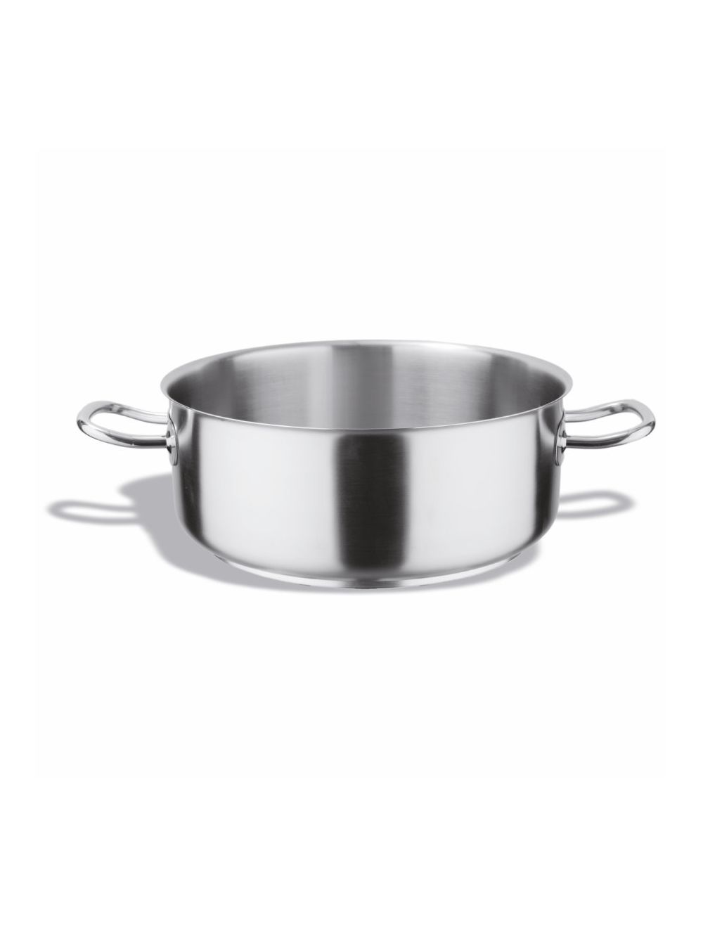 Casserole Without Lid INOX-PRO Stainless steel 35 cm - Cafe Supply