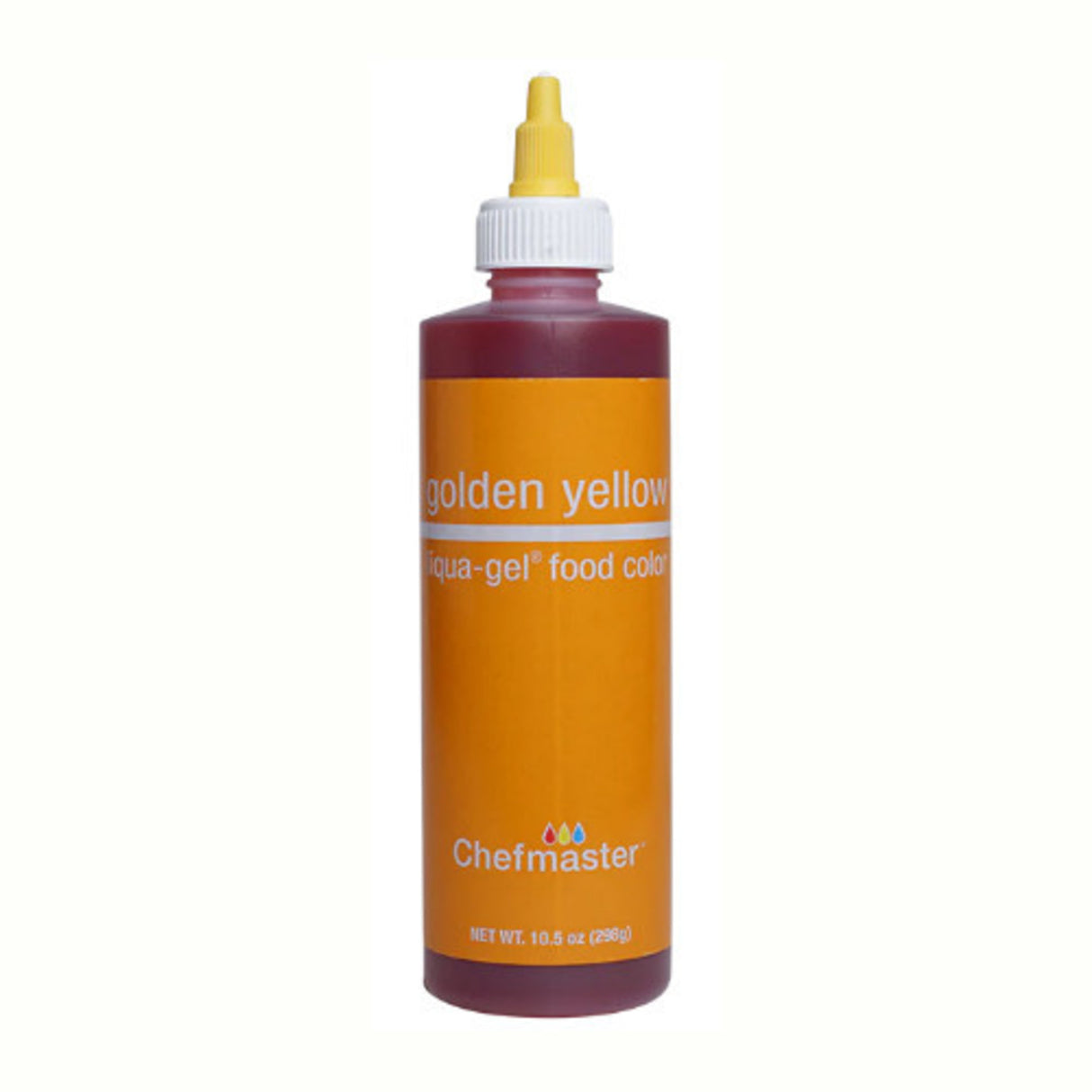 Chefmaster Liquid Colour Golden Yellow 10.5oz - Cafe Supply