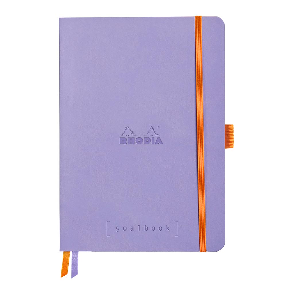 Rhodiarama Goalbook A5 Dotted Iris Blue - Cafe Supply