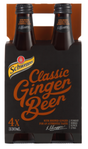 Schweppes Classic Ginger Beer Bottles 4 x 330ml - Cafe Supply
